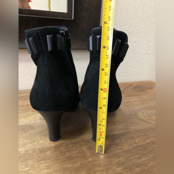 Gabor Ankle Bootie Black Suede Leather Women's UK Size 4.5 / US Size 7 - Picture 5 of 8